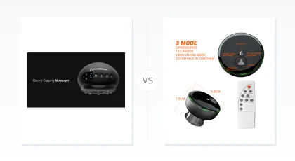 Smart Cupping Device with Breathing Light vs Smart Cupping Device: Visual Cue or Everyday