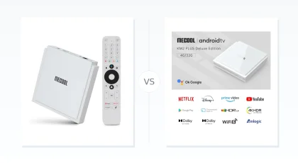 MECOOL KM2 Plus Deluxe vs Ugoos AM6B Plus: Streaming or CoreELEC Power?
