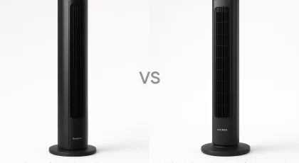 Smart Tower Fan Showdown: GoveeLife vs. HOLMES