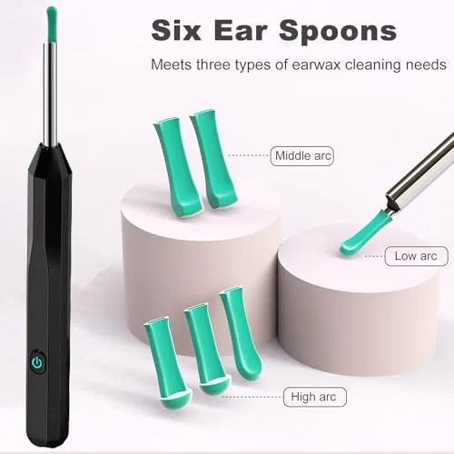OKUBOX NE6-YT ear camera with six LEDs