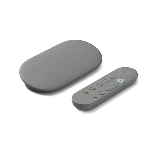 Google TV Streamer 4K tabletop streaming box in Hazel