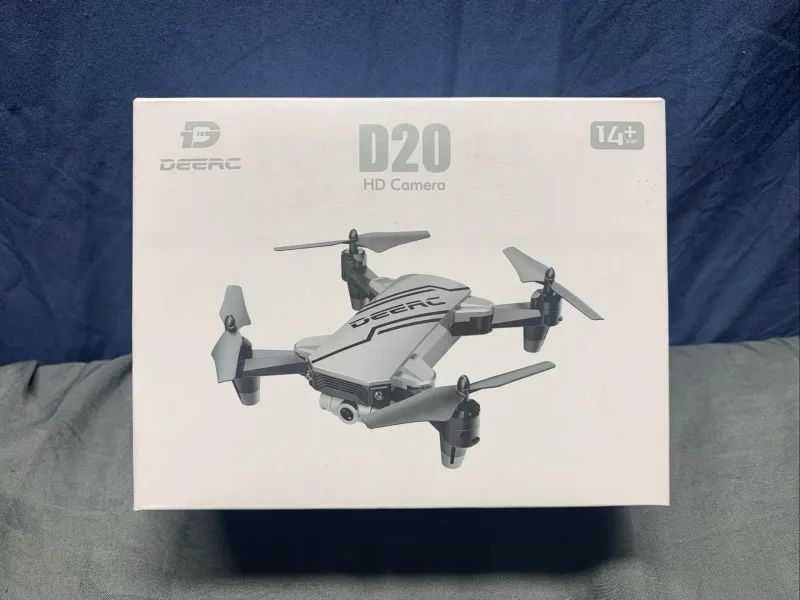 DEERC D20 mini drone with front-facing HD 720p camera