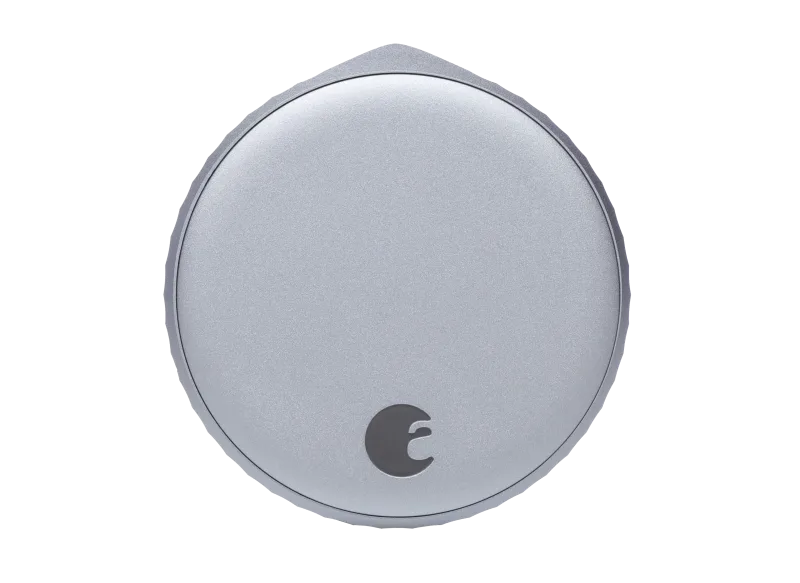 August Wi-Fi Smart Lock shown as an interior retrofit module