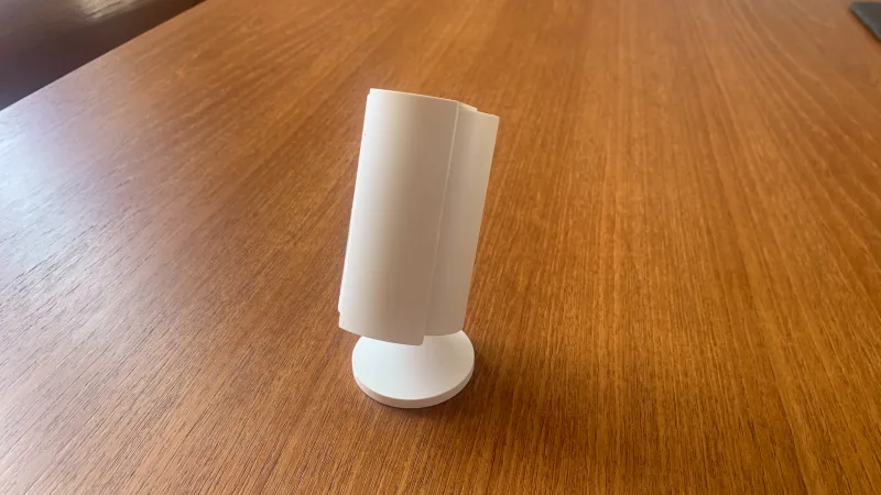 Ring Indoor Cam (2nd Gen) privacy shield closed over the lens