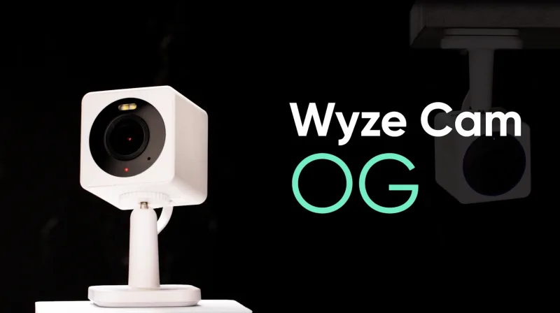 Wyze Cam OG plug-in Wi-Fi security camera modern design