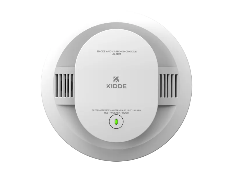 Kidde COPDLQW smart carbon monoxide alarm front view