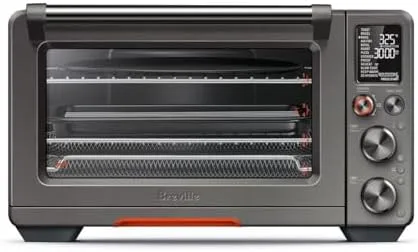 Breville Joule Oven Air Fryer Pro front view with stainless steel finish
