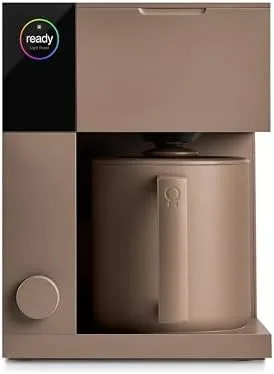 Fellow Aiden Precision Drip Coffee Maker front view with LCD
