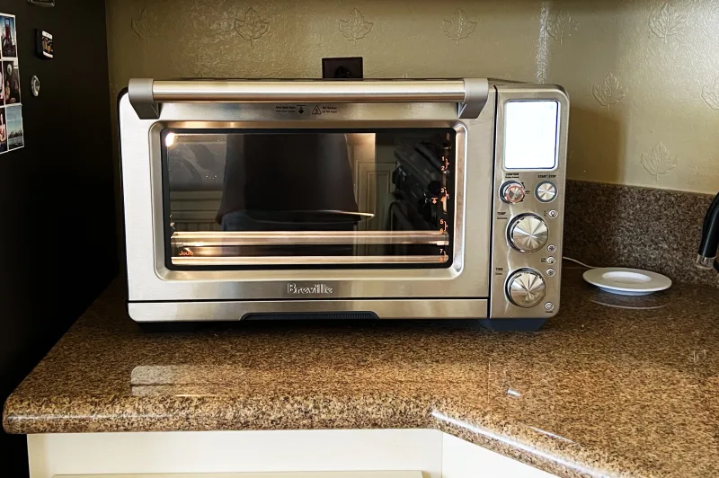 Breville Joule Smart Oven Air Fryer Pro front view with control dial
