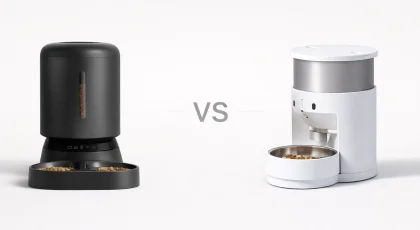 PETLIBRO Granary Automatic Cat Feeder with Camera vs PETKIT Fresh Element Solo Smart Pet Feeder: Camera Control or Simple Reliability?
