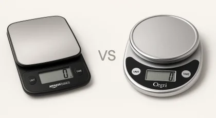 Amazon Basics vs Ozeri Pronto: Weighing Kitchen Scales