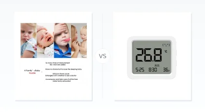 iFever Smart Thermometer vs Xiaomi Smart Thermometer 3: Continuous Wearable Monitoring or