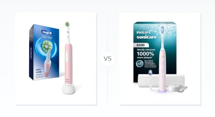 Philips Sonicare 6500 vs Oral-B Pro 1000