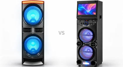 Gemini GPK-1200 vs Supersonic 2 x 10-inch Speaker System with 14-inch Touch Screen Tablet