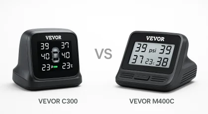 Comparing VEVOR C300 and M400C TPMS Systems