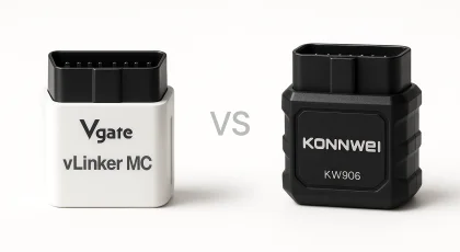 Vgate vLinker MC vs KONNWEI KW906: OBD2 Adapter Comparison