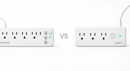 Meross MSS425F vs Geeni GN-SW008-101: Smart Power Strip Comparison