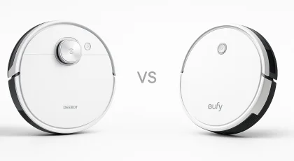 Comparing ECOVACS N30 OMNI and eufy C20 Robot Vacuums
