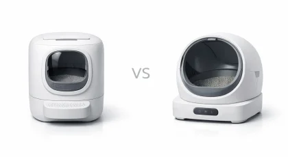 FEELNEEDY vs OROLEY Self-Cleaning Litter Box Comparison