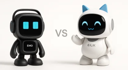 LivingAI EMO vs Eilik: Smart Robot and Desk Toy Compared