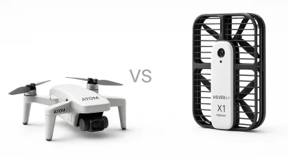 Potensic ATOM 2 vs HOVERAir X1 PROMAX: Pilot Drone vs Auto-Follow Camera