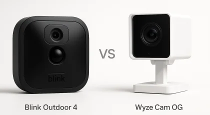 Comparing Blink Outdoor 4 and Wyze Cam OG: Wire-Free vs Budget Options