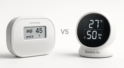 Airthings View Pollution vs GoveeLife H5106: Monitoring and Insights