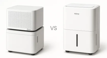 Portable vs Fixed: Midea Cube vs hOmeLabs Dehumidifiers