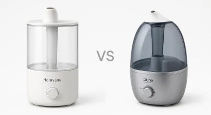 Comparing Top-Fill Humidifiers: Homvana vs MistAire