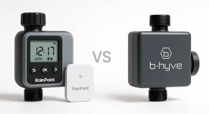 Comparing RainPoint and B-hyve Smart Hose Timers