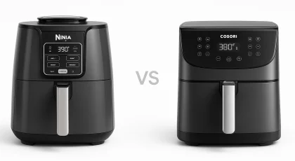 Comparing Ninja Air Fryer Pro and Cosori CAF-SE601S-CUS