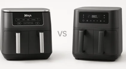 Comparing Ninja Foodi DZ201 and Midea Dual Basket Air Fryer Oven