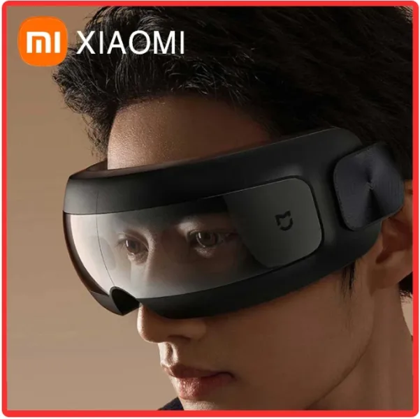 Xiaomi Mijia Smart Eye Massager front view showing visor-style housing